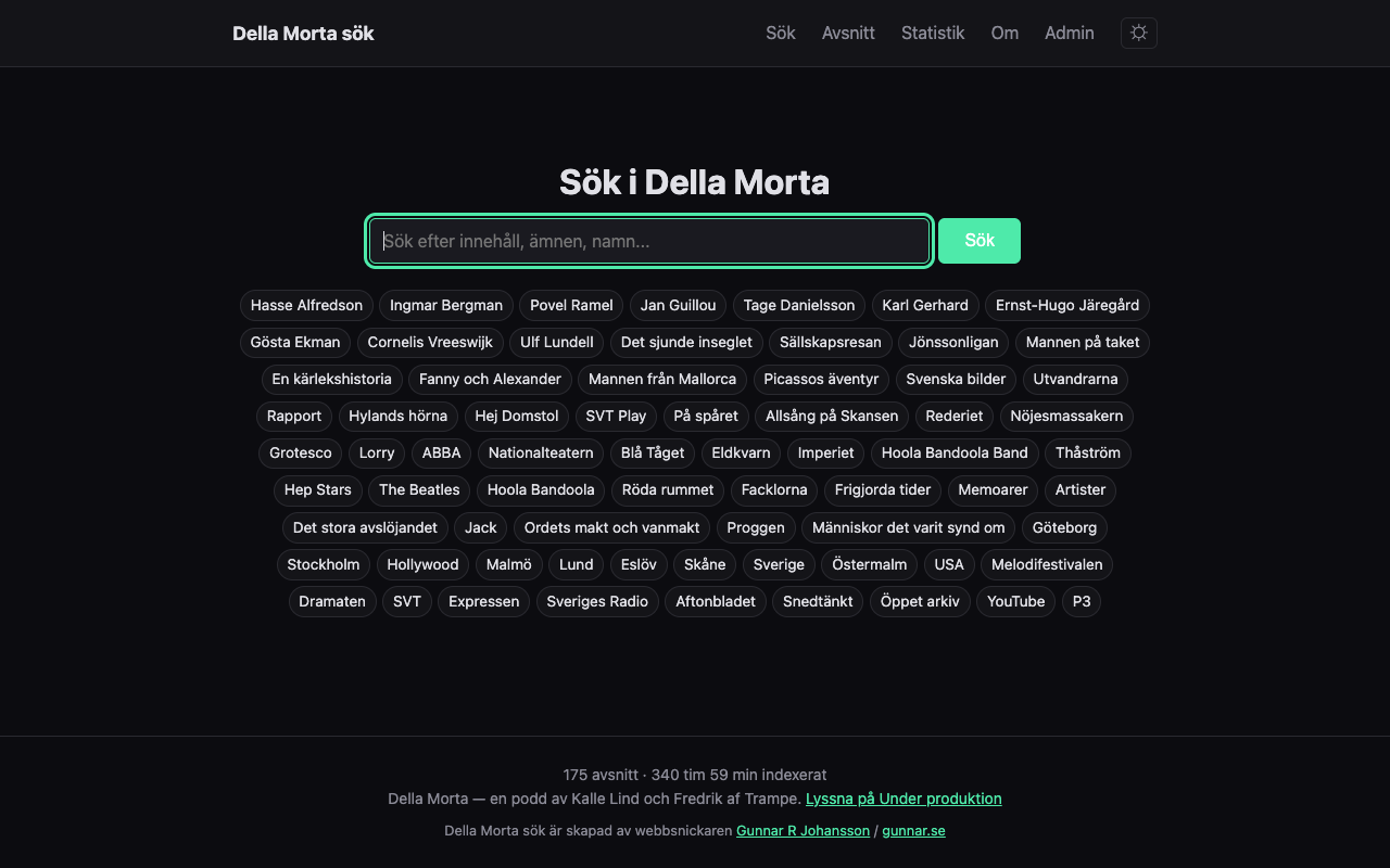 Della Morta sök